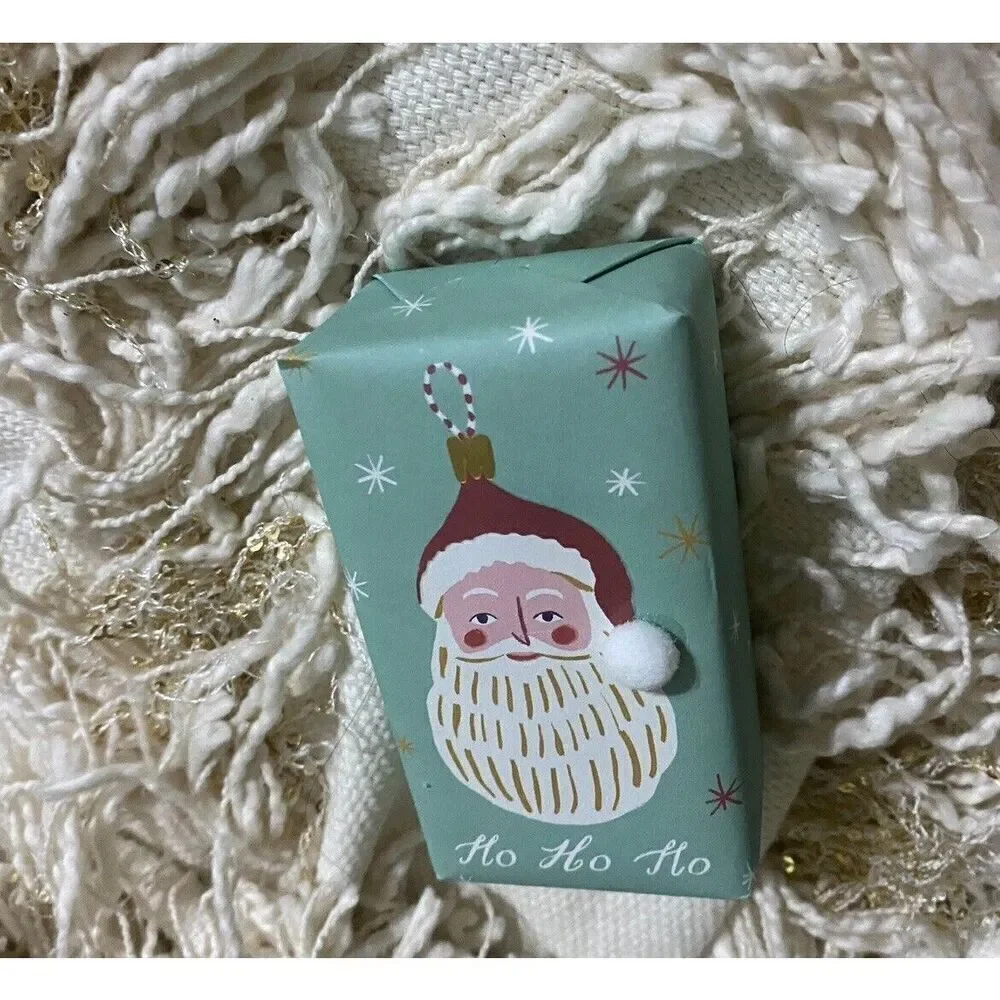 Anthropologie George & Viv Santa Everything Nice Christmas Gift Bar Soap NEW